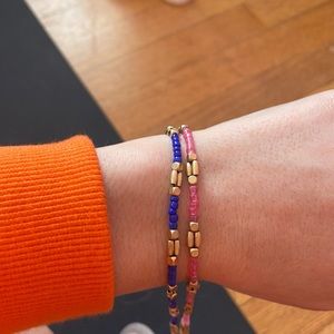 (2) Madewell gold bracelets